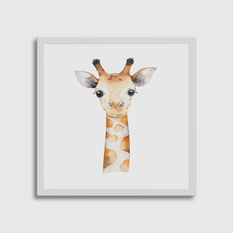 Baby Giraffe-Watercolor