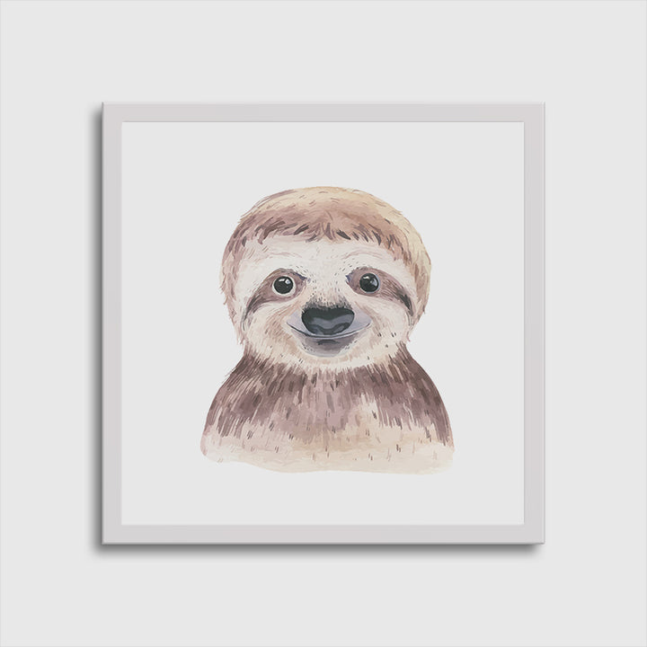 Baby Sloth-Watercolor