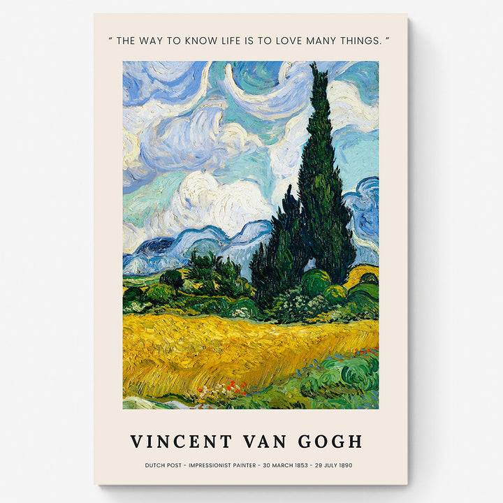 Vincent Van Gogh-Way To Know Life