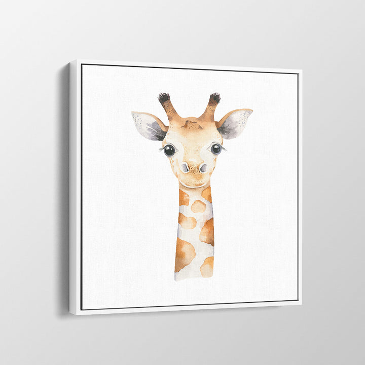 Baby Giraffe-Watercolor