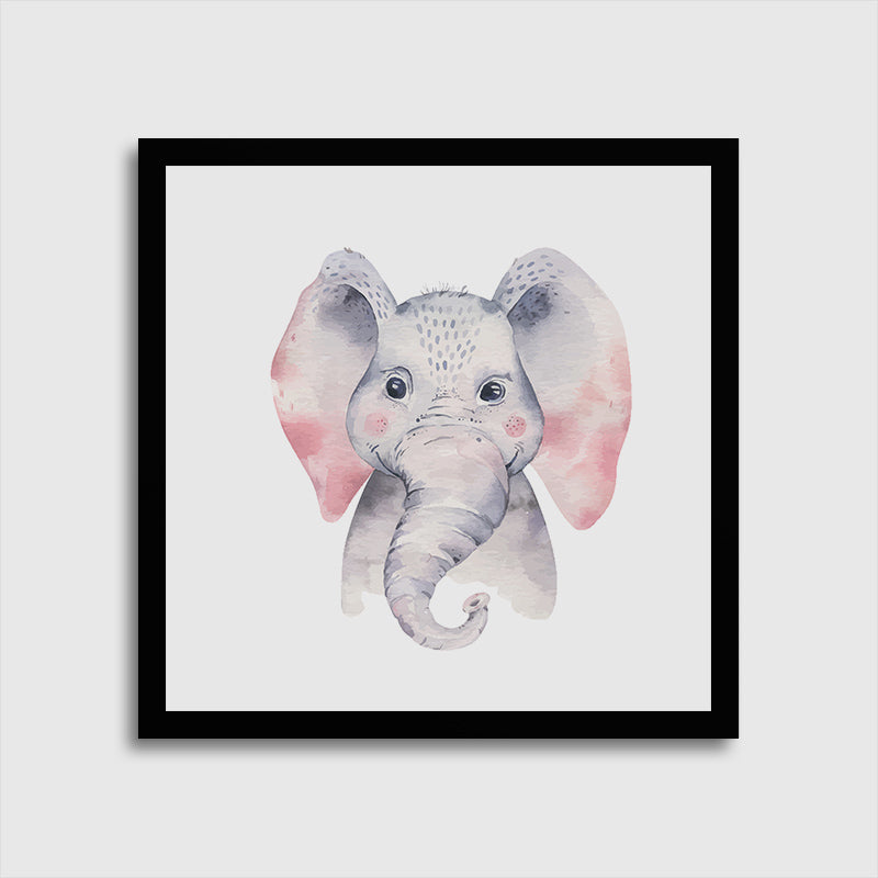 Baby Elephant-Watercolor