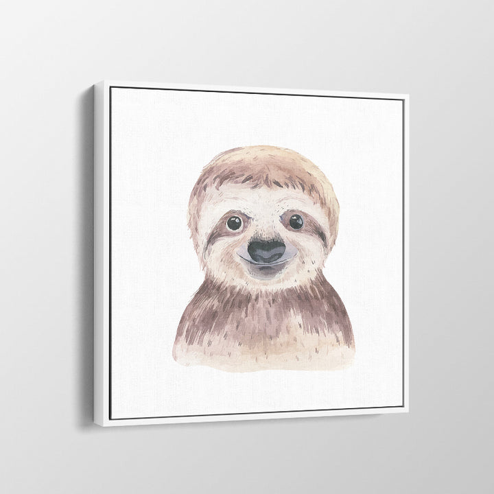 Baby Sloth-Watercolor