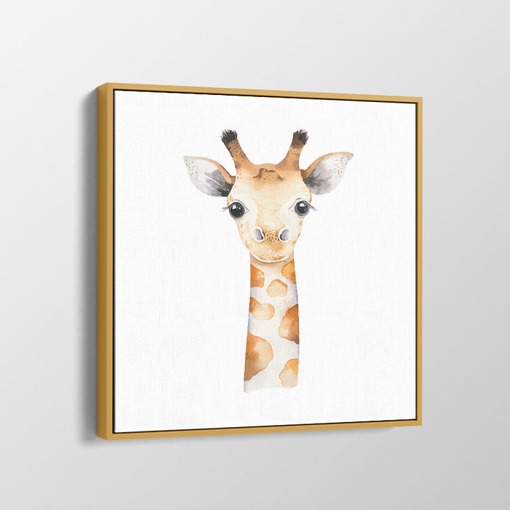 Baby Giraffe-Watercolor