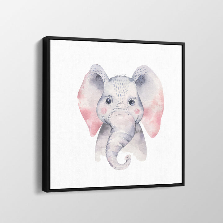 Baby Elephant-Watercolor