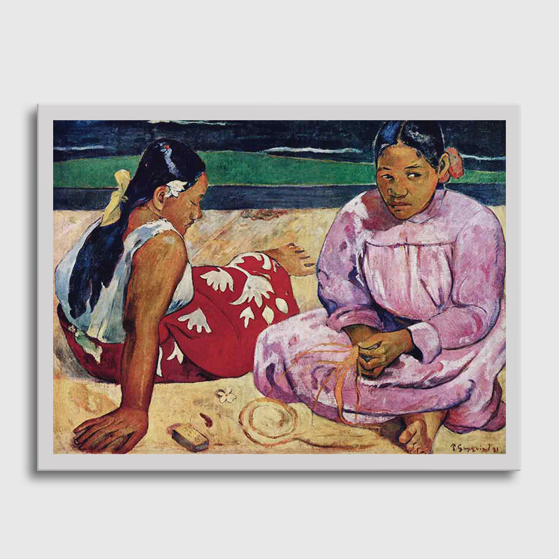 Tahitian Women on the Beach