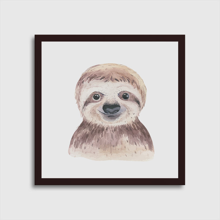 Baby Sloth-Watercolor