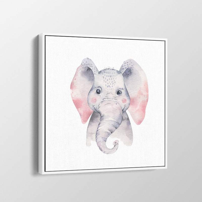 Baby Elephant-Watercolor