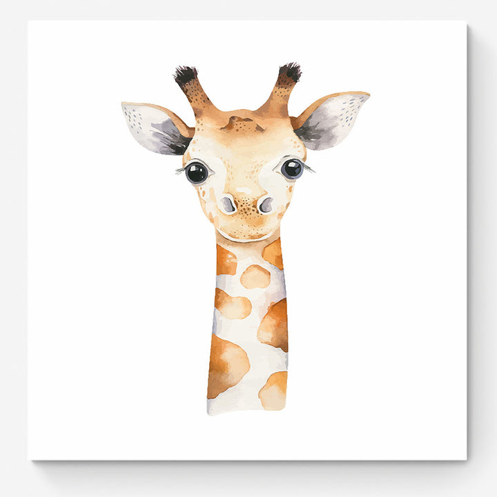 Baby Giraffe-Watercolor