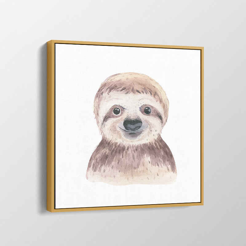 Baby Sloth-Watercolor