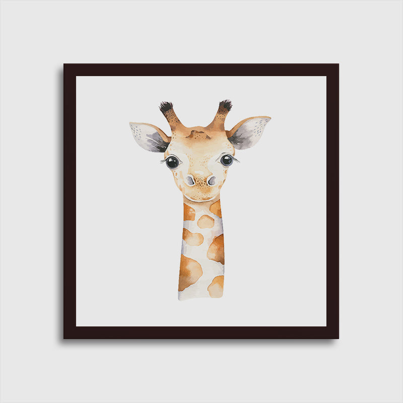 Baby Giraffe-Watercolor