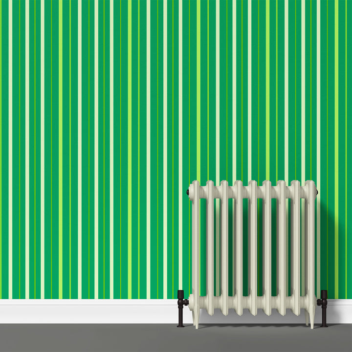 Green-White Strips