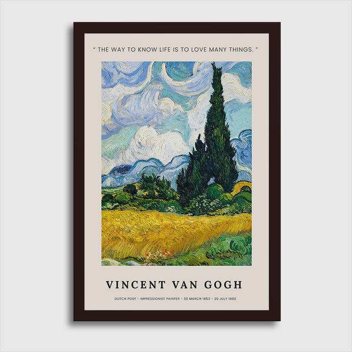 Vincent Van Gogh-Way To Know Life